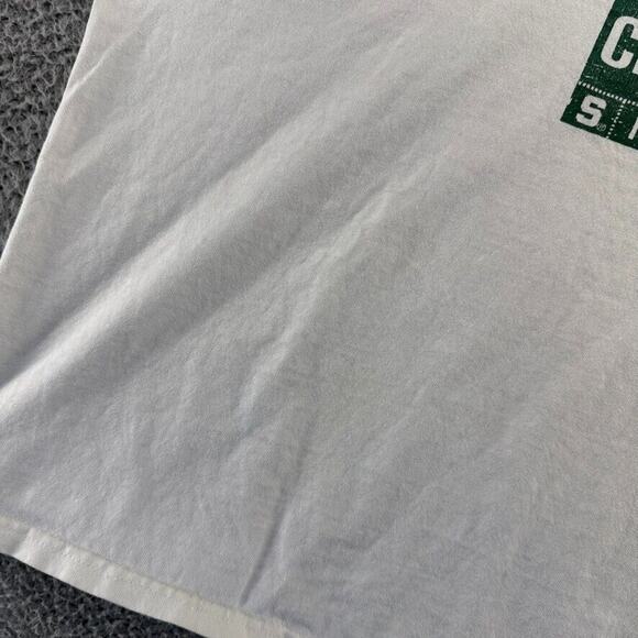 Vintage Michigan State Basketball Shirt Men's 2xl White Boxy March Madness Y2k - Picture 3 of 14
